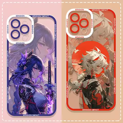 Genshin Impact ‌Kazuha‌ Tighnari Phone Case for OPPO Reno 11F 10 12 PRO A79 5G 78 Realme C67 C55 Fin