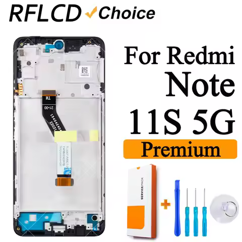 Tested For Xiaomi Redmi Note 11S 5G LCD Display Touch Screen Digitizer Assembly For Redmi Note 11S 5