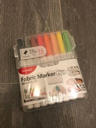 MONAMI Fabric marker 470 記號筆 衣物紡織布料水筆 布用手繪筆 16色colors