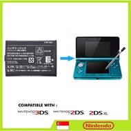 CTR-003 For Nintendo 2DS 3DS NEW 2DS XL Battery CTR-003 For Nintendo 3DS N3DS Gamepad Controller New