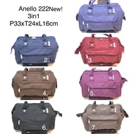 Anello Import 3 In 1 Bag / Backpack / Hand Bag / Sling Bag / 222