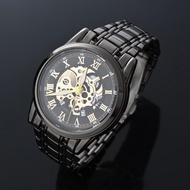 Tisell - Jam Tangan Skeleton Analog Watch Stainless Elegan