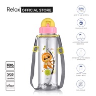 RELAX Tritan Kids Water Bottle - D7655 KongKang (550ml)