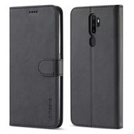 適用oppoA5(2020)插卡翻蓋手機殼磁吸全包帶蓋保護套硅膠防摔軟殼