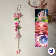 Phone Charm Beads Keychain Asthetic Fairycore - Fairy Garden