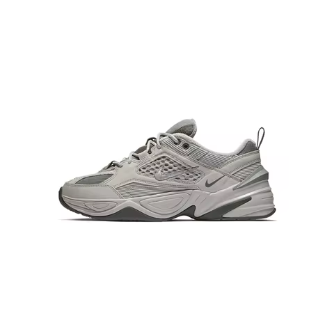 Nike M2K Tekno Tekno Comfortable Anti Slip Low Top Shoes for Men and Women Nike Shoes Smoke Grey