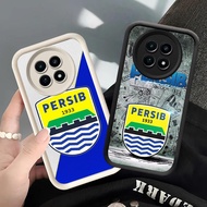 YS-16 Persib Bandung Soft Silicone Casing for Realme 12 12X 13 C65 P1 Narzo 70 Lite Pro Plus