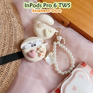 READY STOCKFor InPods Pro 6 TWS Case Creative DIY Soft Silicone Earphone Case Casing Cover
