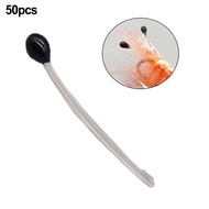 [Big discount]50pcs Emulate Crab Eyes  Shrimp Eyes Fly Tying Materials Lure Fly Fishing Bait