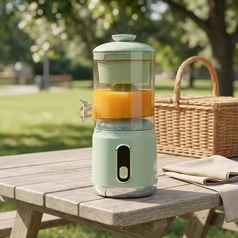 Electric Citrus Juicer USB Rechargeable Small Juicer Machine Compact Juice Extractor for Lemon Lime 