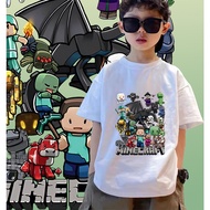 Jj & Mikey Minecraft Games-9 Kids shirt Game Color Comfortable Fabric Cotton1 Is Soft And Comfortabl