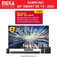 SAMSUNG QA65QN900DKXXS 65" NEO QLED 8K QN900D SMART TV | Free TV WMT | Free Q990F Soundbar Redeem Sa