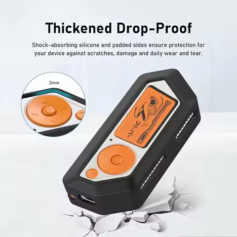 Applicable Flipper Zero Protective Case Electronic Pet Little Dolphin Silicone Full-cover Protective