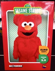 Medicom BE@RBRICK Sesame Street Elmo 400% 公仔