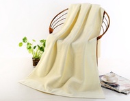 Egyptian Cotton Beach Towel Terry Bath Towels Bathroom 70*140cm 650g Thick Luxury Solid for SPA Bath