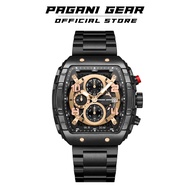 Pagani Gear Jam Tangan Lelaki Men's Stainless Steel Quartz Watch PG-TD8911