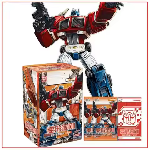 KAYOU Transformers Cards - Second Edition Leader Class Optimus Prime BP Card - Anime Merchandise Off
