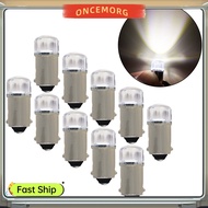 【ESYS fast】Pack of 10 Ba9s LED Light Bulb Lamp Bulb 12V Instrument Lighting White Red