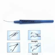 Capsulorhexis Forceps 23G/25G Intraocular Tweezers Ophthalmic Micro Surgical Instruments