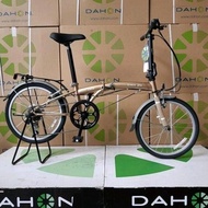 SEPEDA LIPAT FOLDING BIKE - DAHON SUV D6 20 INCHI GOLD DAN WHITE