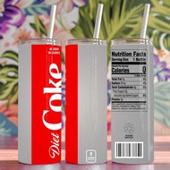 Diet Coke Drink Stainless Steel Tumbler Design Water Bottle