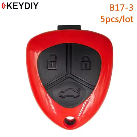 5pcs/lot KEYDIY B17-3 Remote Key KD B-Series 3 Buttons for Ferrari Style for Mini KD KD900 KD-X2 KD-
