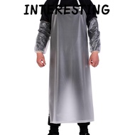 INTERESTING Cafeteria Apron, Translucent Waterproof Kitchen Apron,  80x110cm Lightweight Thickened P