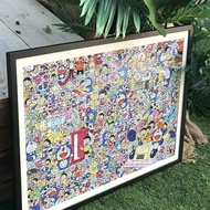 Wooden Photo Frame 4R 5R 6R 8R A3 A4 Poster Frame Puzzle Photo Solid Wood Puzzle Frame Picture Frame