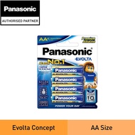 [FREE SHIPPING]PANASONIC LR6EG/4B-EC EVOLTA BATTERY (AA SIZE) 4PCS