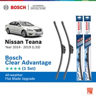 Bosch Clear Advantage U Hook Wiper Set for Nissan Teana L33 (26"/16") BCA