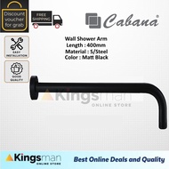 [Kingsman] CABANA Celling Shower Arm Wall Mounted Stainless Steel Bathroom Shower Head Rain Shower A