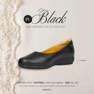 Ballet Shoes Original-Uniform Genuine Leather Courts Model B711 (1 Inch Heel Height)