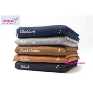 [READY STOCK] Tudung Bawal Cotton Premium Voile Hidayu Premium Plain Bidang 45 Borong Murah Hijab Sc
