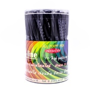 ปากกาลูกลื่น A-Line 0.7มม. สีดำ ชุด 50ด้าม AL-886
