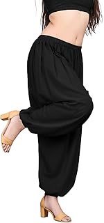 Belly Dancing Harem Pant Womens Boohoo Alladin Chiffon Sheer Fabric Harem Pant C14