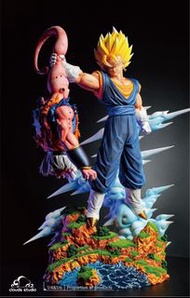現貨無盒有損 Clouds studio 七龍珠 貝吉特 VS 普烏