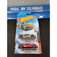 Hot Wheels Corvette C8.R Red Edition HW Raceday LOT OF 2 CARS (not perfect) FZCC