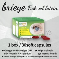Brieye lutein fish oil lutein omega3 algae oil sugar-free lutein teh kurussenna