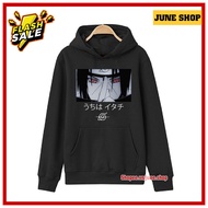 Áo Hoodie Uchiha Itachi Áo Khoác Anime Naruto Form rộng cá tính