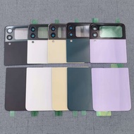 Mobile Phone Back Cover Case Glass Replacement For Samsung Galaxy Z Flip 3 F7110 F711U/B/N Battery C