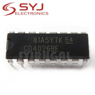 CD4026BE 10 piece CD4026 4026 IC CMOS Counters Decade/Divider DIP-16 In Stock pxc5