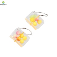 LFINDS Simulation Fast Food Box Keychain, Plastic Simulation Mini Fast Food Box Keychain, Fast Food 