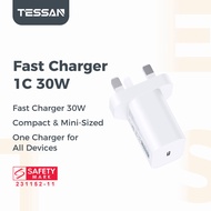 TESSAN Fast Charger USB C PD 30W Fast Charging Charger Adapter Safety Mark