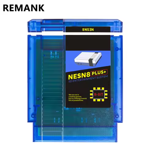 N8 Nes Cartridge Super N8 Plus Game Card Retro Game 1000 in 1 Remix Game Collection NES 8-Bit Video 