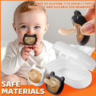 He Or She Day & Night Pacifier NewBorn Silicone Soother Pacifier Chain Puting Baby chain clip Cutie 