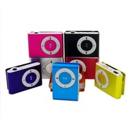 YANZHI6 Waterproof Mini Metal Media Player Walkman Mirror Sport MP3 MP3 Player Music Player Clip MP3