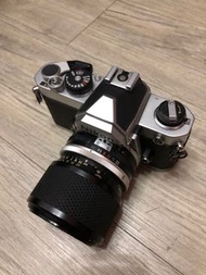 故障美機特賣Nikon FM +43-86mm 原廠鏡頭