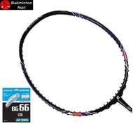 Apacs Commander 30 Black Navy【Install with String】Yonex BG66 Original Badminton Racket (1pcs)