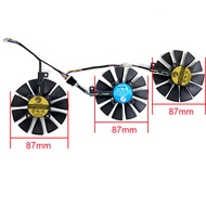 yingke 3pcs 87mm Pld09210s12hh T129215su Video Card Fan For Strix Gtx980ti Rx480/580 R9 390x/r9 390 