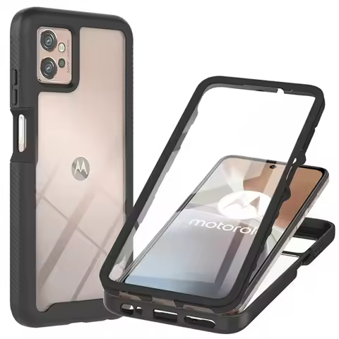 Transparent Case PET Film Etui For Motorola Moto G86 G54 G15 Power G56 G66J G66J G05 G35 G55 G84 G64
